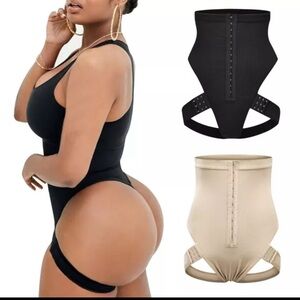 Waist Shaper butt lifter NUDE Faja bodyshaper girdle sexy trim snatched club
